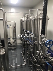 Single or double osmotic stage , purified water system +ultrafiltration system for WFI Water