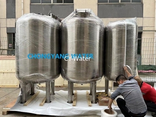 Round Portable Water Tank Chemical Reactor Vessel
