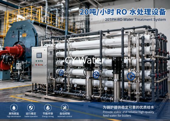 Fresh Water Treatment System for Boiler Feed Applications