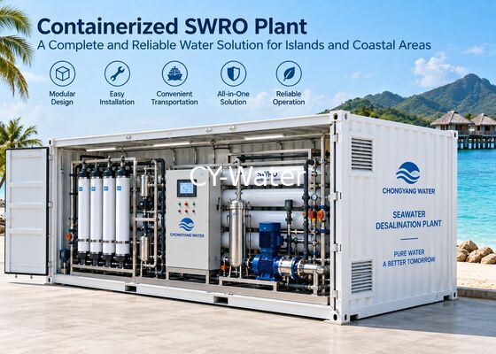 Seawater Desalination Plant for Hotels & Resorts | 5-1000m³/Day SWRO System