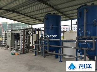 PLC Control Power Station RO Water Filter Plant , Industrial Reverse Osmosis System
