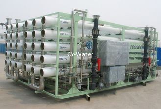Power Plant Large Scale Water Purification Systems , 8000 Lph Ro Treatment Plant