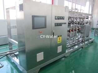 RO Purified Water System In Pharmaceutical Industry with PLC Touch Screen FDA / cGMP Standard