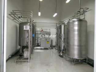 SS Pharmaceutical Water Treatment Plant , EDI RO Water System In Pharma Company