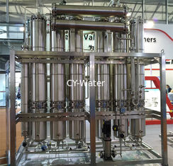 500 L/H Medical Water Treatment Equipment for Injection , Multi Effect Water Distiller