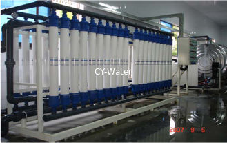 Automatic UV Sterilizer Ultra Filtration Systems , Fresh Water UF Filtration System
