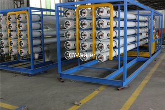 RO Membrane Type Seawater Desalination Plant Stainless steel / Carbon Steel Material