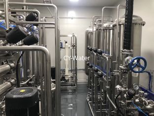 FDA,cGMP , USP Standard Purified Water System with circulating system ,85% recovery rate of water