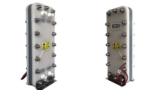 Ultra small EDI Module stack with power supply /Ionpure EDI module