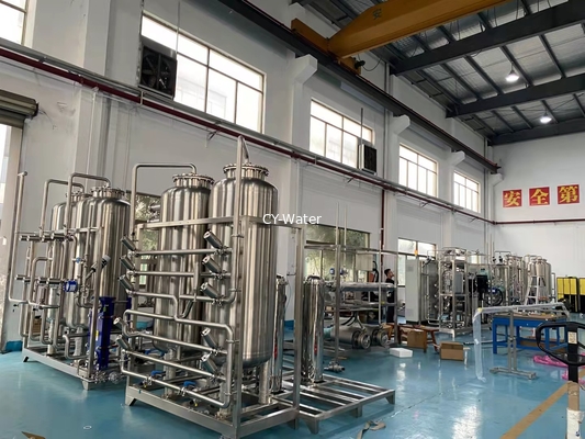 6000 Liter / Hour Pharmaceutical Water Treatment Plant , SS Pharmaceutical Water System,reverse osmosis water