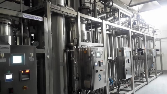 Water for Injection For Bioprocessing Applications/distilled water equipment/COMBINATION OF WFI GENERATION PLANT