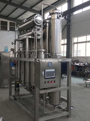 WFI Water For Injection with Full automation managed through GAMP-compliant hardware and software