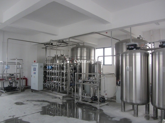 Single or double osmotic stage+Continous Electro-Deionizer for Sanitary Reverse Osmosis Systems
