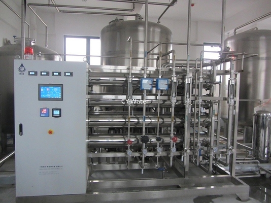 Single or double osmotic stage+Continous Electro-Deionizer for Sanitary Reverse Osmosis Systems