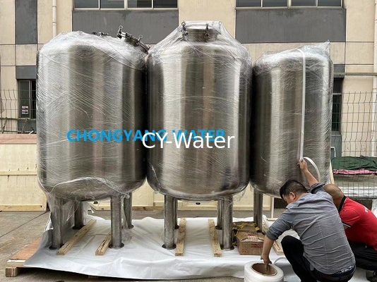 Round Portable Water Tank Chemical Reactor Vessel