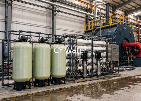 High Purity Feed Water System for Industrial Boilers