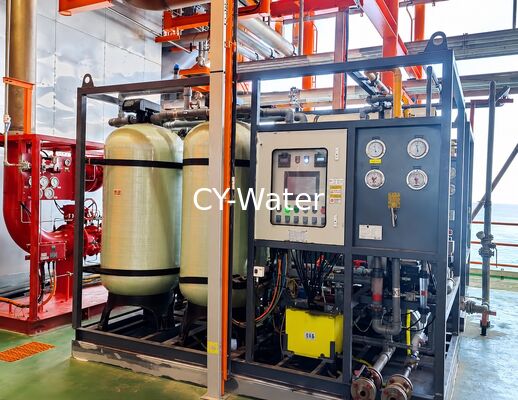 Marine RO System | Industrial Marine Reverse Osmosis System for Seawater Desalination