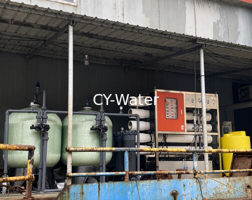 Fully Automatic Seawater Treatment System for Industrial Process Water and Drinking Water Production