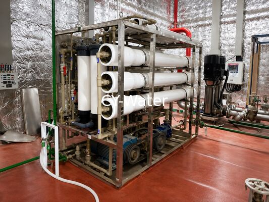 Fully Automatic Seawater Treatment System for Industrial Process Water and Drinking Water Production