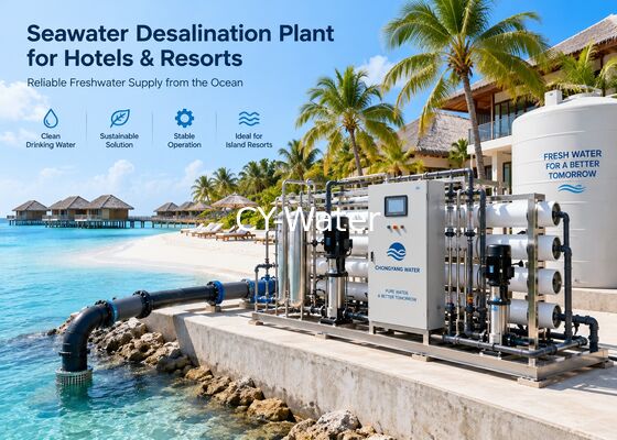 Seawater Desalination Plant for Hotels & Resorts | 5-1000m³/Day SWRO System