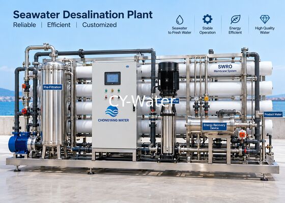 Seawater Desalination Plant for Hotels & Resorts | 5-1000m³/Day SWRO System