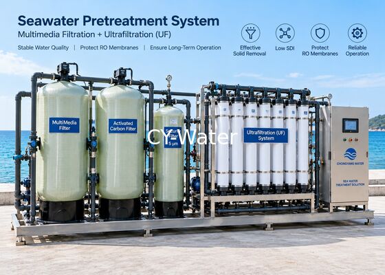 Seawater Desalination Plant for Hotels & Resorts | 5-1000m³/Day SWRO System