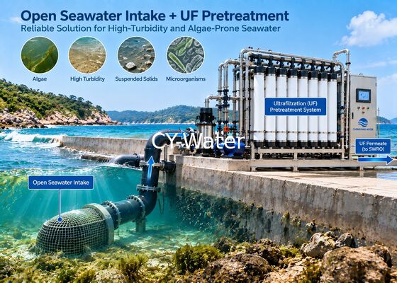 UF + SWRO Seawater Desalination Plant | Ultrafiltration Pretreatment System