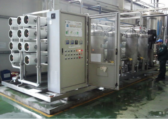 10000  L/H UPVC RO Water Treatment System for Electronic Industry