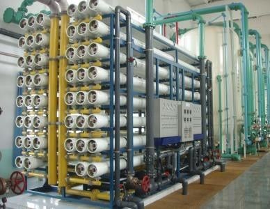Double RO EDI Pure Water Treatment Plant , Chemical / Electronic Grade RO Unit