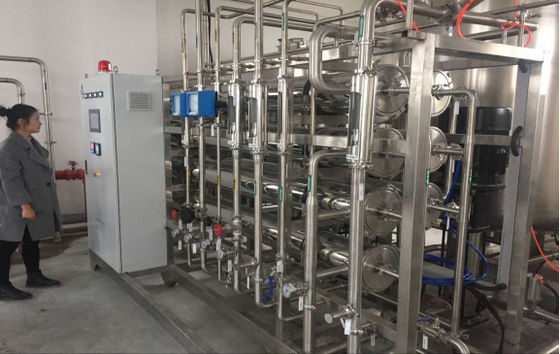 Auto Plc Control Ro Water Treatment System Commercial For Dolphin Pool Aquarium