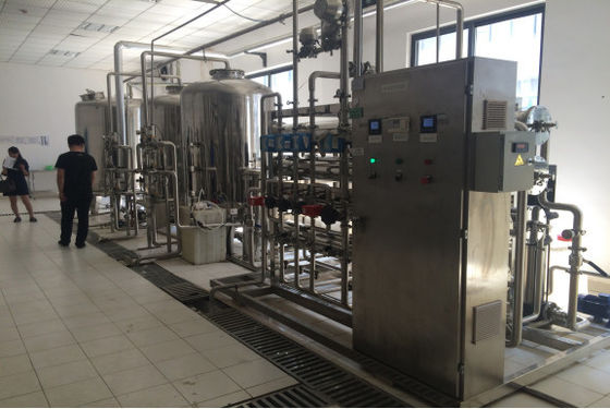 Auto Plc Control Ro Water Treatment System Commercial For Dolphin Pool Aquarium