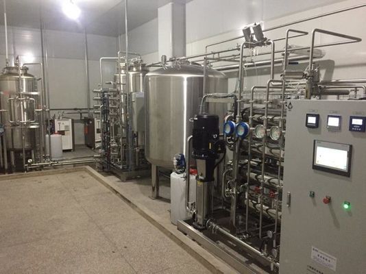 FDA Standard Pharmaceutical Purified Water Treatment 2 Stages Reverse Osmosis System