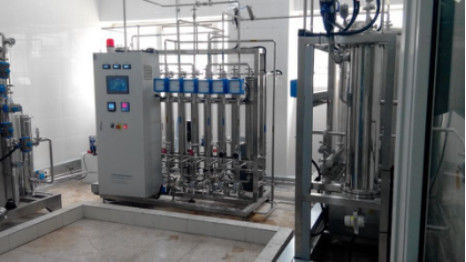 Siemens PLC Control Pharmaceutical Water Treatment Plant FDA cGMP GMP USP Standard