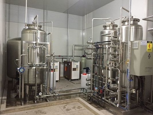 Purified Pharmaceutical Water Treatment System Deionized Ro Edi Treatment Plant