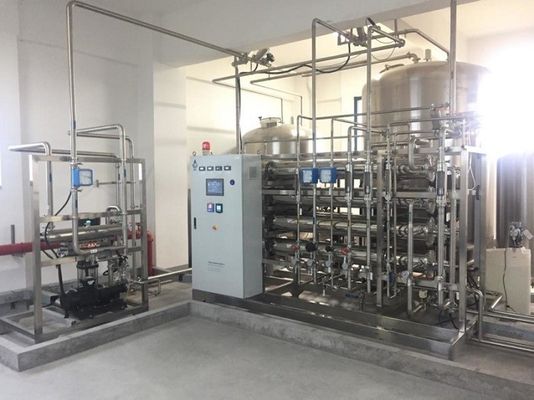 Pure Sterilize Pharmaceutical Water Treatment Plant With Double Reverse Osmosis