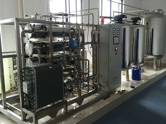 Ss304 Water System In Pharma , Fda Reverse Osmosis Water Treatment Plant