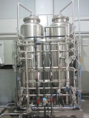 Double Stages Reverse Osmosis Treatment Plant Plc Control For Pharmaceutical