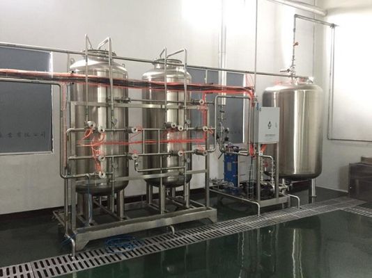 Pharmacy Water Treatment Purifier , Cosmetic Distilled Water Making Machine