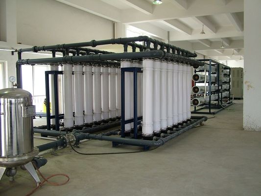 Auto or Manual Ultrafiltration Membrane System , 10000 L/H Ultrafiltration Water Treatment Plant