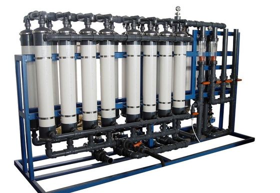 Drinking Water Treatment Machine / Fresh Water Ultrafiltration System 50% - 57% Recovery Rate