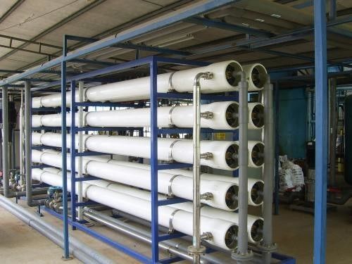 2000 LPH SS Single Stage Ultrapure Water Purification System , RO / EDI Ultra Pure Water Machine