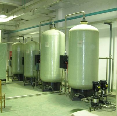 SS 304 316 / Carbon Steel RO Hard Water Softener ISO / CE Certificated
