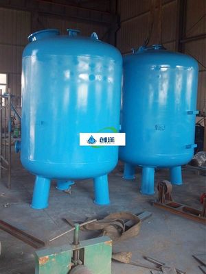 Industrial Water Treatment Equipment Silica Sand Water Filter ISO 9001 Approval