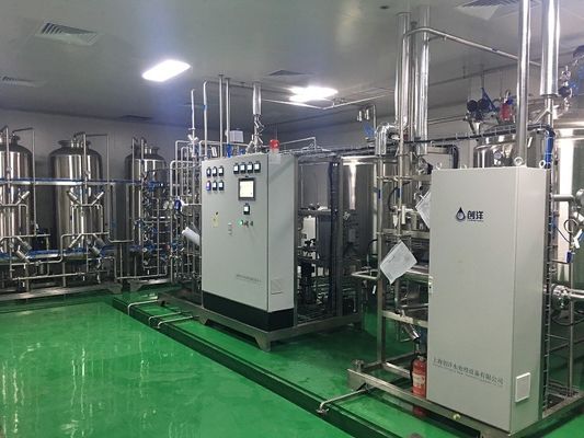 pharmaceutical ro water system+EDI System with high temperature RO Membrane +High Temperature EDI ,Pasteurization system