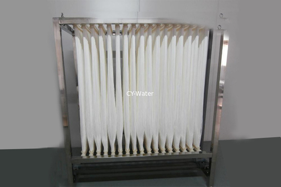 hollow fiber curtain membrane for waster water