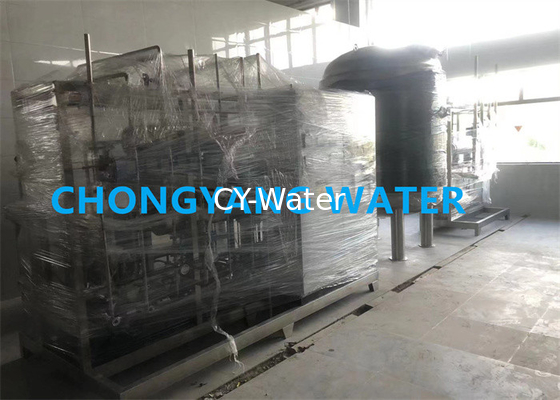 SS316L Multi Column Distillation Plant Four Effects Distilled Water Making Machine For In Vitro Diagnostic Reagent