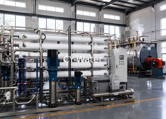 Boiler Make-Up Water Treatment System with RO Technology