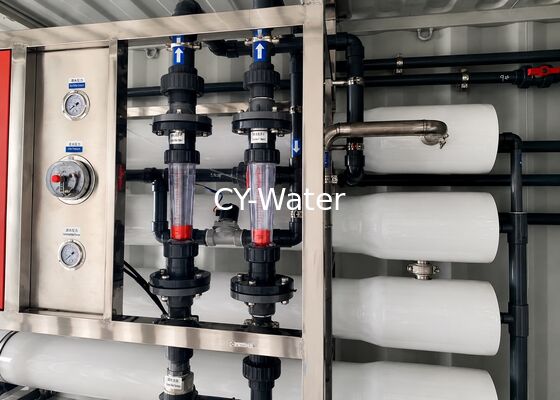 High Efficiency Reverse Osmosis Seawater Treatment Plant for Industrial Desalination and Water Purification