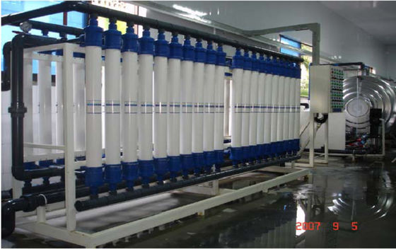 Automatic UV Sterilizer Ultra Filtration Systems , Fresh Water UF Filtration System