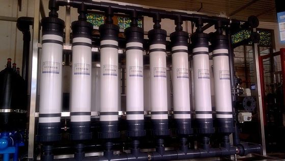 Stainless Steel 304 Ultrafiltration Membrane System , 50000 L/H Filtration Membrane Filtration Unit